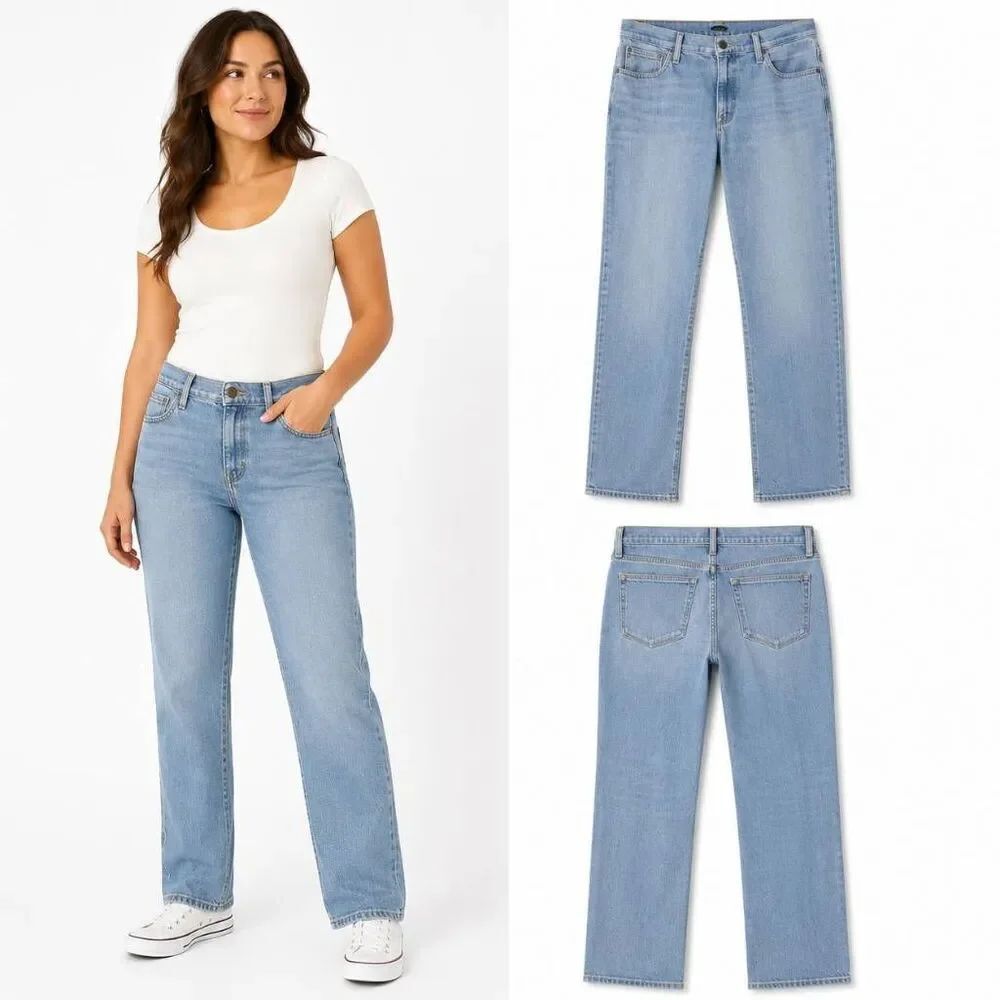 J.Crew Slim Boyfriend Jeans Light Wash Women's Size 29